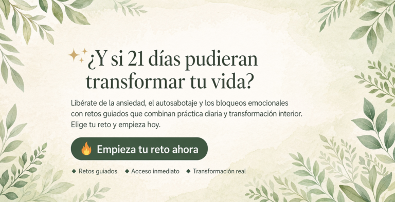 Bienestar y transformación en 21 días